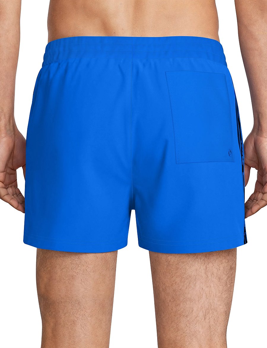 NIKE SWIM - Nike Breaker Logo Tape 5" Volley Short - lühikesed ujumispüksid - blue crystal - 3