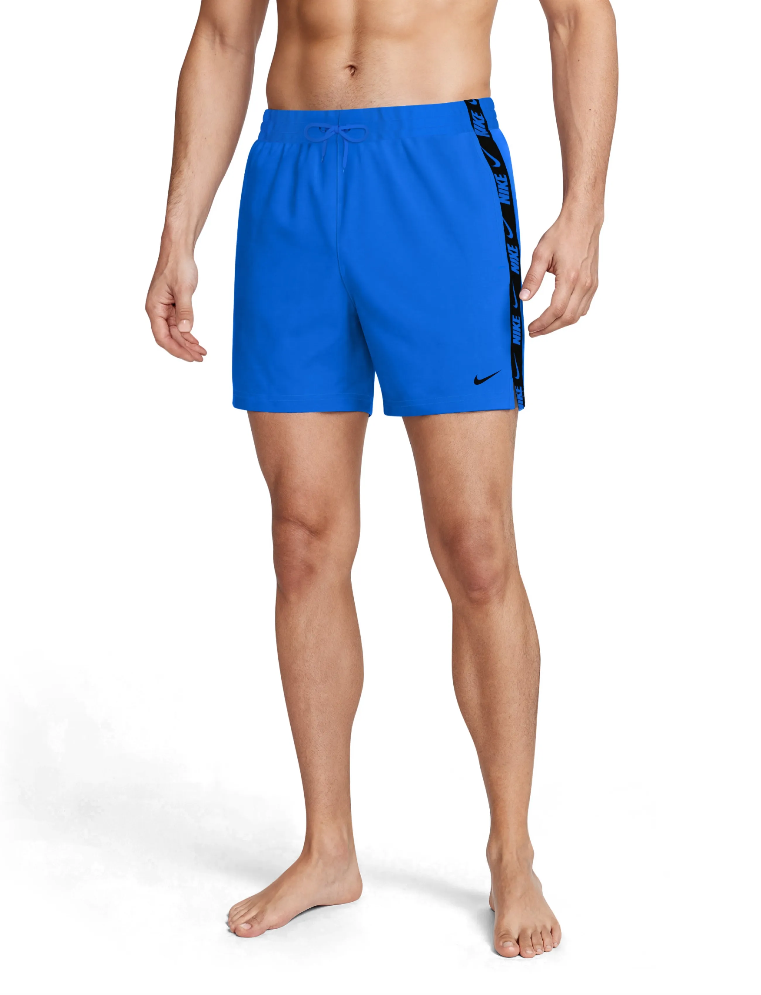 NIKE SWIM - Nike Breaker Logo Tape 5" Volley Short - lühikesed ujumispüksid - blue crystal - 4