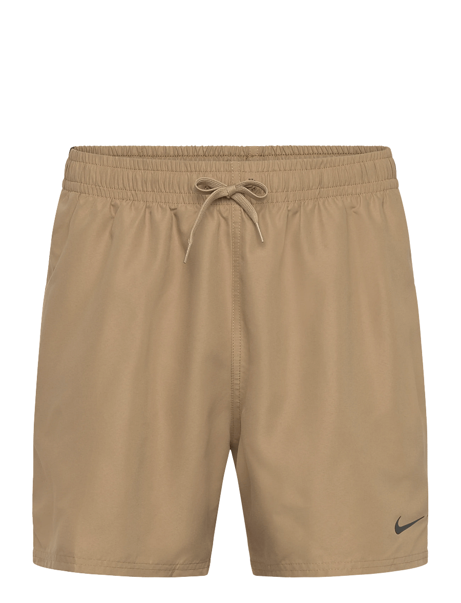 NIKE SWIM - Nike Breaker Logo Tape 5" Volley Short - swim shorts - parachute beige - 1