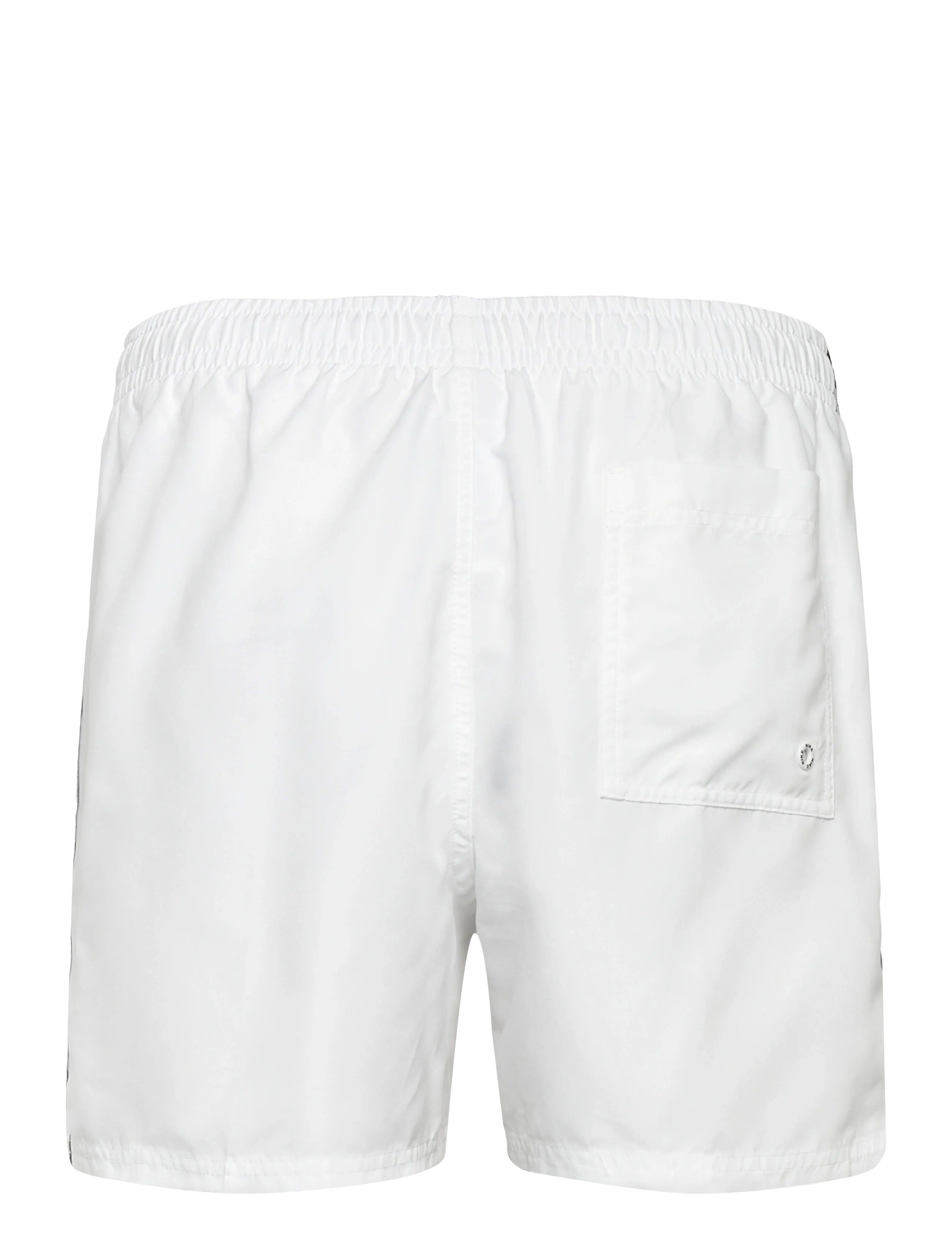 NIKE SWIM - Nike Breaker Logo Tape 5" Volley Short - badehosen - white - 2