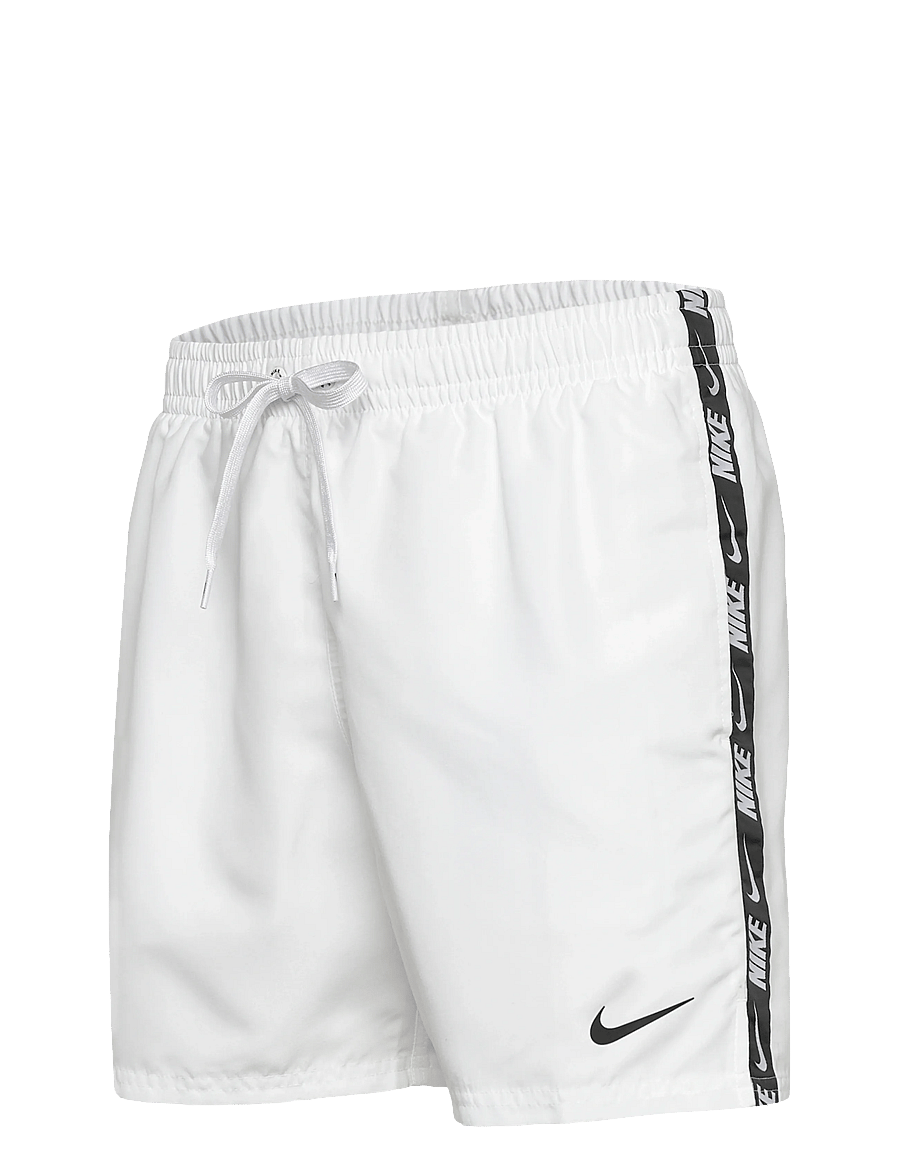 NIKE SWIM - Nike Breaker Logo Tape 5" Volley Short - lühikesed ujumispüksid - white - 4