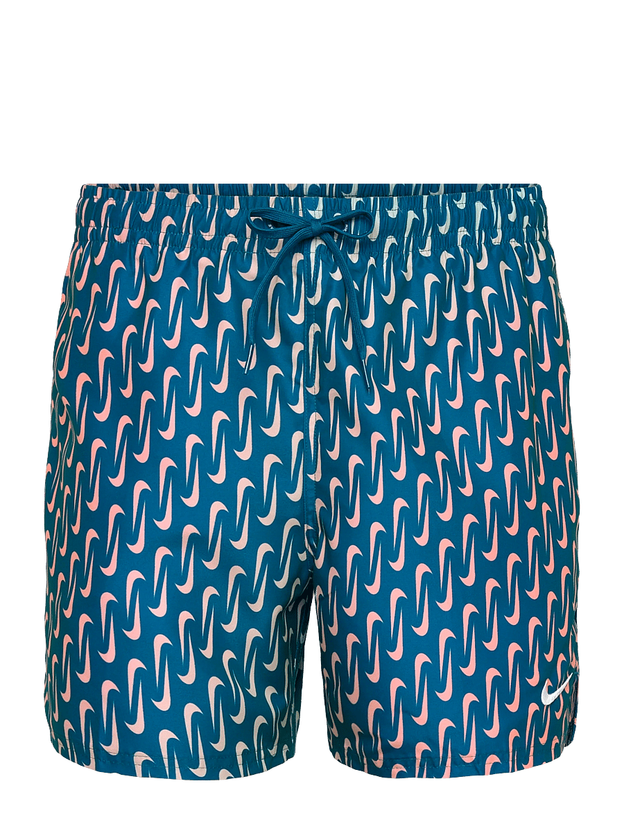 NIKE SWIM - Nike Breaker Swoosh Link 5" Volley Short - lühikesed ujumispüksid - green abyss - 1