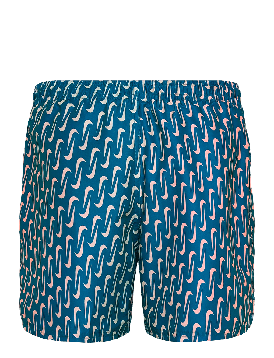 NIKE SWIM - Nike Breaker Swoosh Link 5" Volley Short - lühikesed ujumispüksid - green abyss - 2