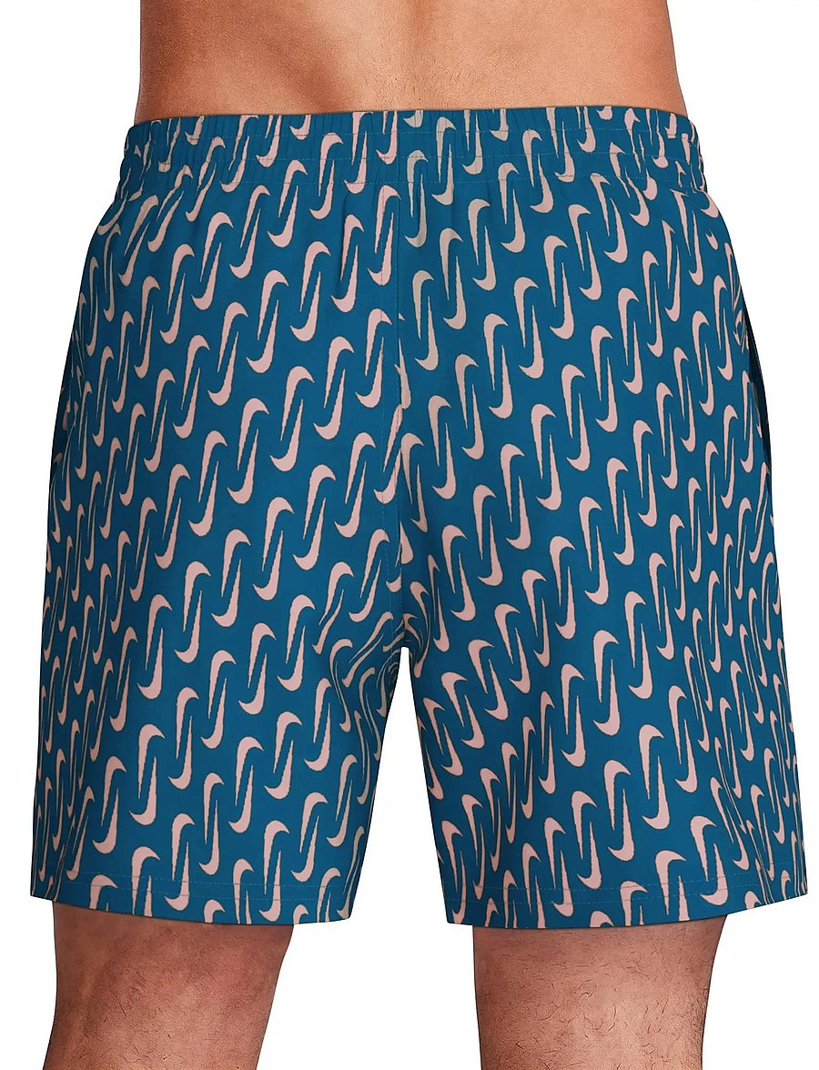 NIKE SWIM - Nike Breaker Swoosh Link 5" Volley Short - lühikesed ujumispüksid - green abyss - 5