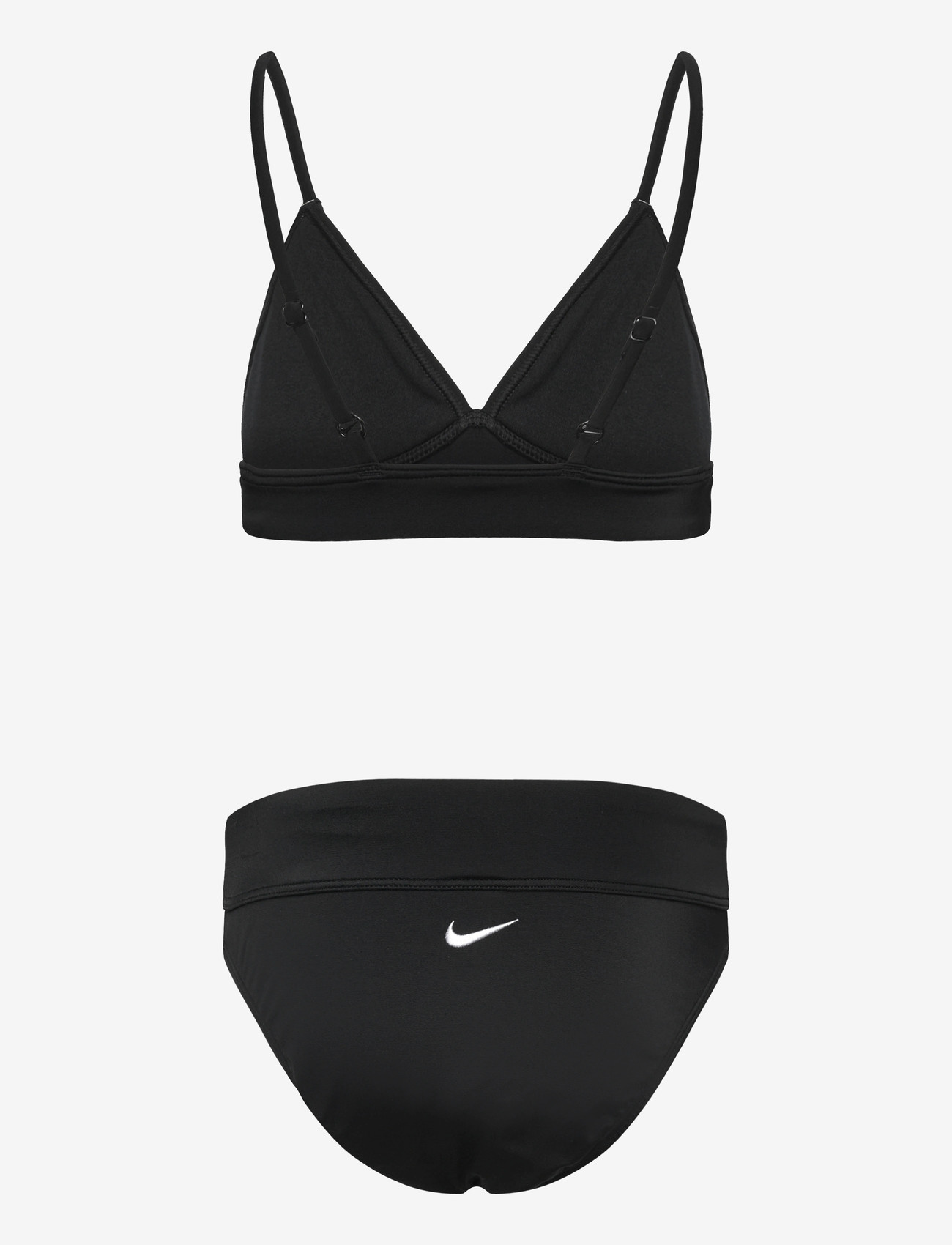 NIKE SWIM - Nike Essential Triangle Bikini Set - bikinier - black - 1