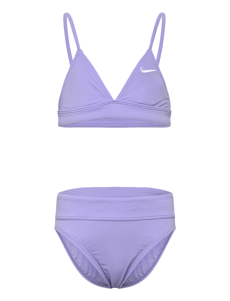 NIKE SWIM - Nike Essential Triangle Bikini Set - bikinis - light thistle - 0