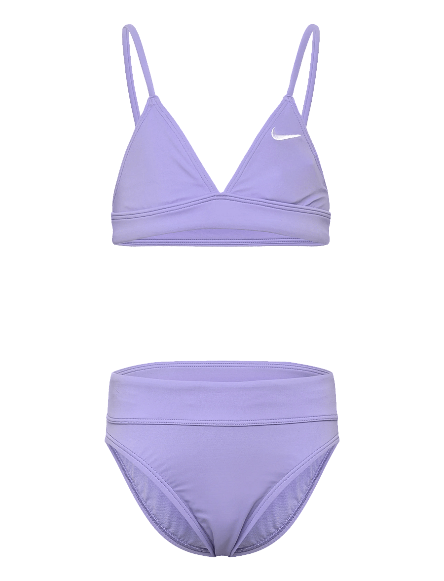 NIKE SWIM - Nike Essential Triangle Bikini Set - bikinis - light thistle - 0