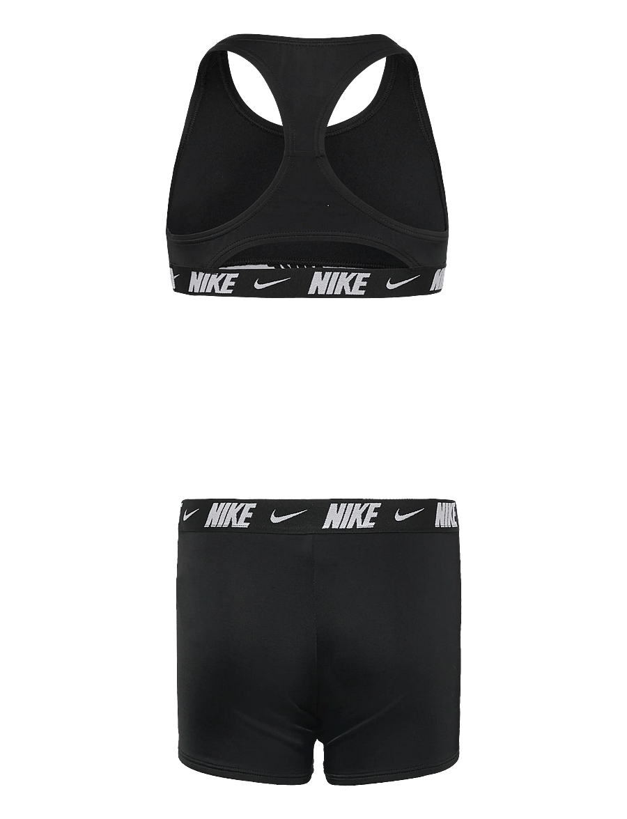 NIKE SWIM - Nike Bikini & Short Set - bikinis - black - 1