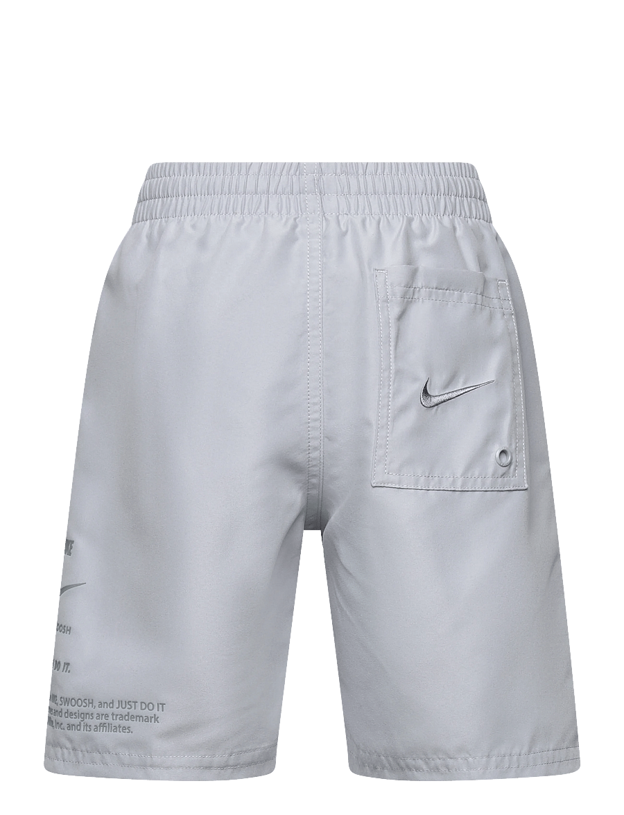 NIKE SWIM - Nike Breaker Specs Graphic 7" Volley Short - badehosen - wolf grey - 1