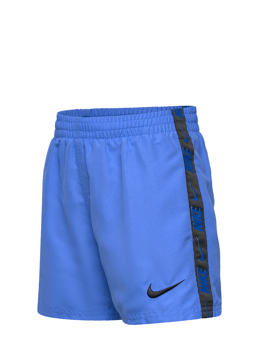 NIKE SWIM - Nike Breaker Logo Tape 4" Volley Short - badehosen - blue crystal - 2
