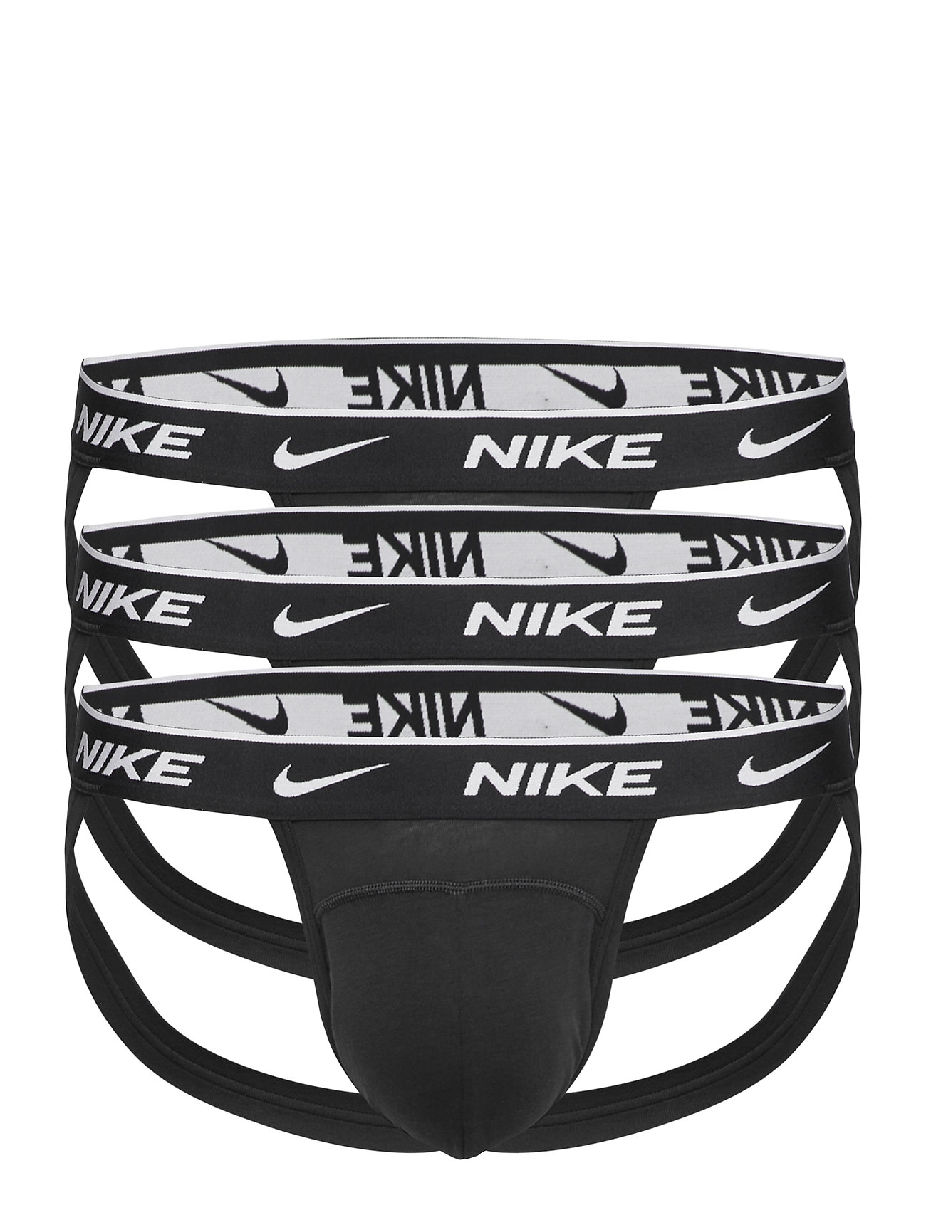 NIKE Underwear Jock Strap 3Pk - Black - XS 2