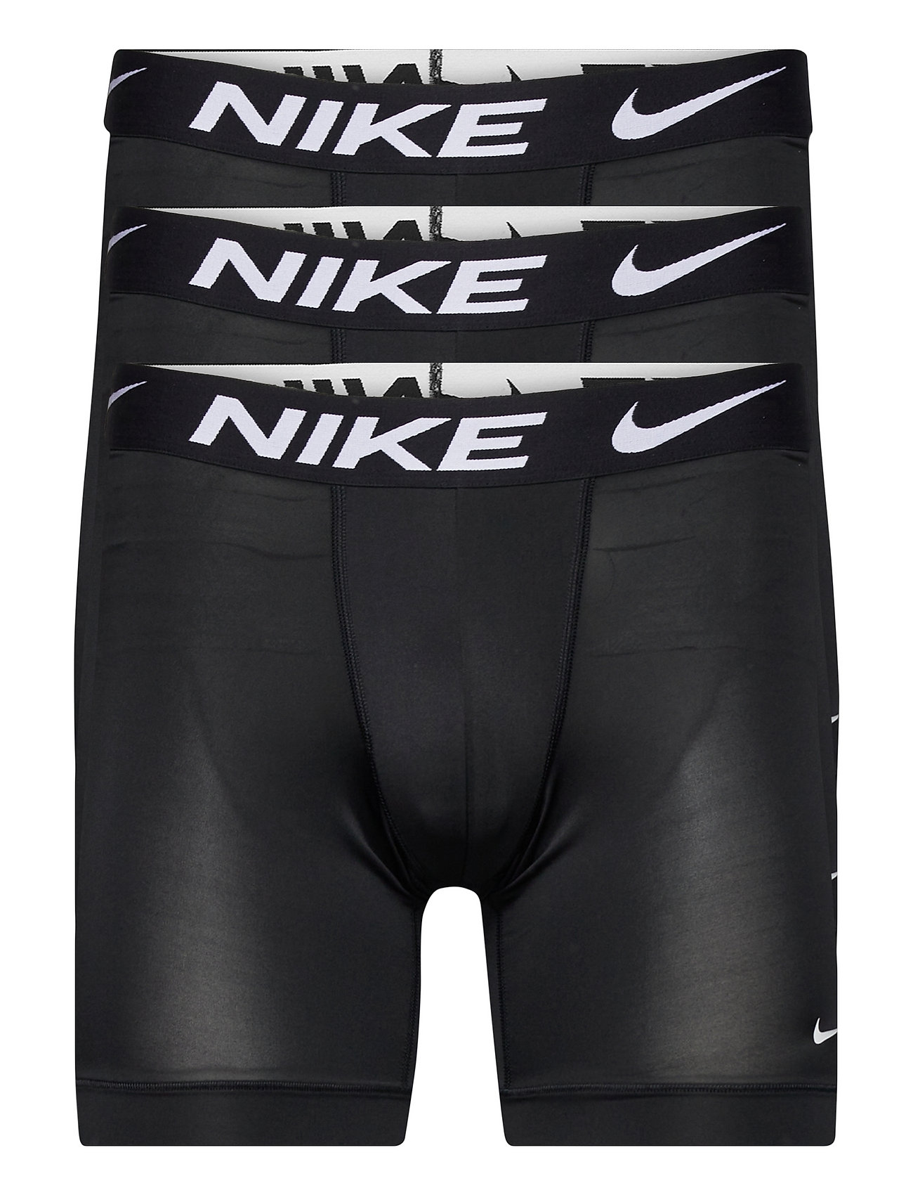 NIKE Underwear Boxer Brief Long 3Pk - Black - XS