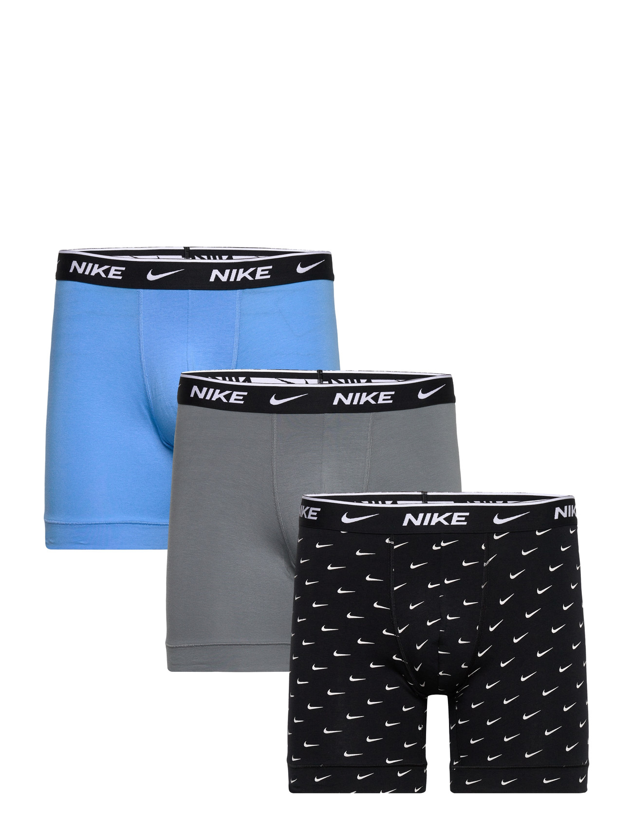 NIKE Underwear Cotton Stretch Boxer Brief 3Pk - - XS