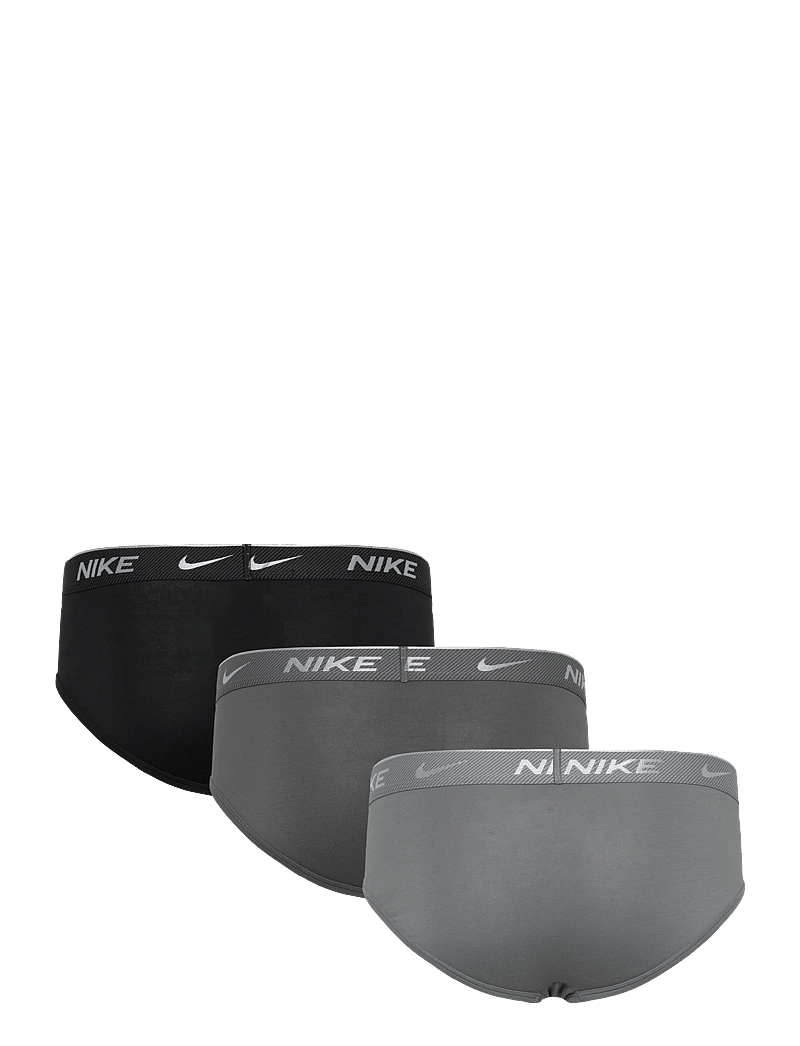 NIKE Underwear - BRIEF 3PK - unterwäsche - blk/irn gry/cool gry h shn txtrd wb - 1