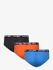NIKE Underwear - BRIEF 3PK - mažiausios kainos - stckr wb/blk/team orange/photo blue - 1