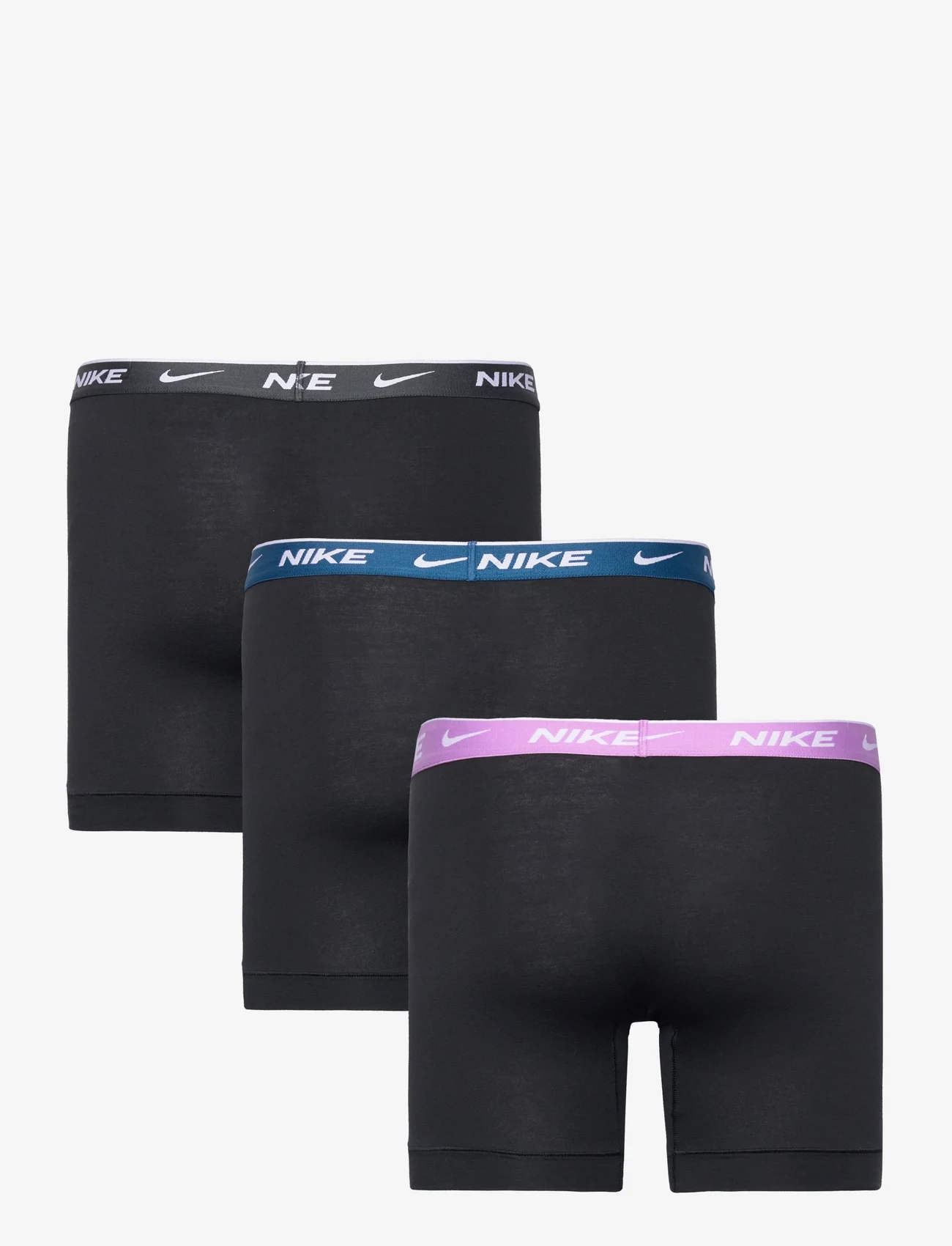NIKE Underwear - BOXER BRIEF 3PK - blk/rsh fch wb/ind blu wb/nthrct wb - 1