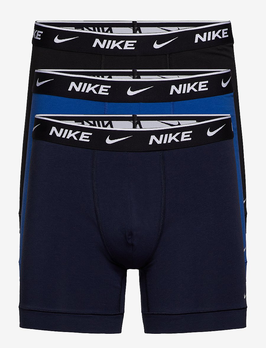 NIKE Underwear - BOXER BRIEF 3PK - boxerkalsonger - obsidian game royal black - 0
