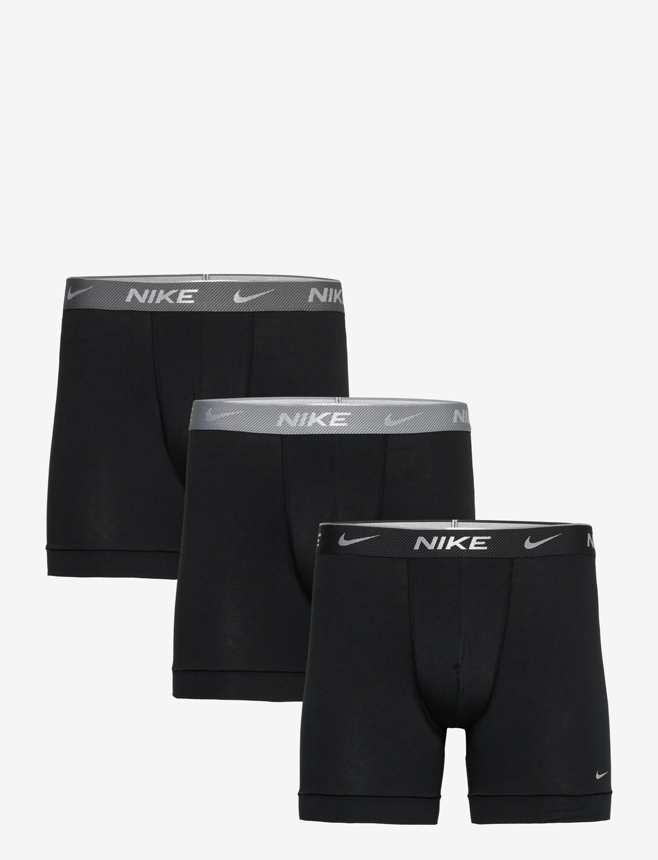 NIKE Underwear - BOXER BRIEF 3PK - boxerkalsonger - bl bl/irn gry/cl gry hgh shn txt wb - 0