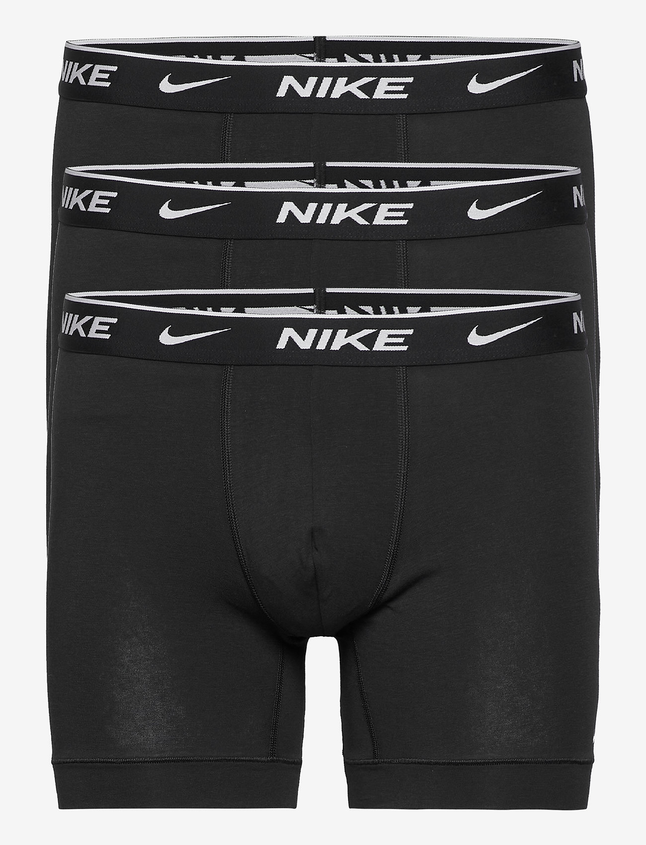 NIKE Underwear - BOXER BRIEF 3PK - lot de sous-vêtements - black/black/black - 0