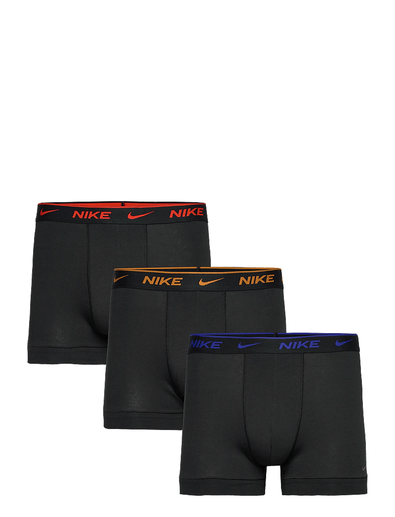 NIKE Underwear - TRUNK 3PK - boxer briefs - blk lig crim/des och/dp nht logo wb - 0
