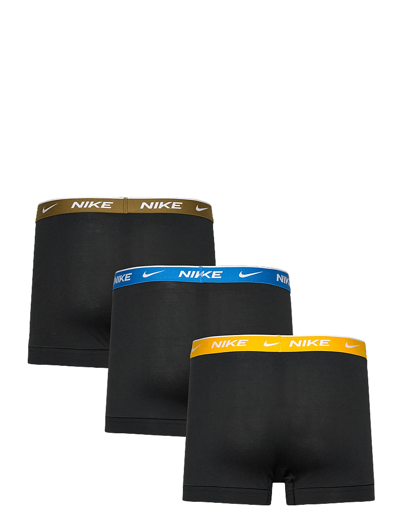 NIKE Underwear - TRUNK 3PK - boxer briefs - blk uni gld/lig phto blu/olv flk wb - 1