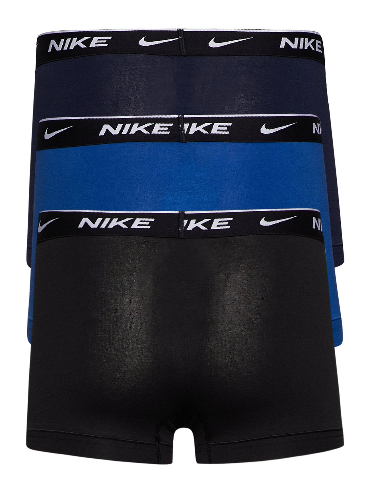 NIKE Underwear - TRUNK 3PK - majtki w wielopaku - obsidian/game royal/black - 1