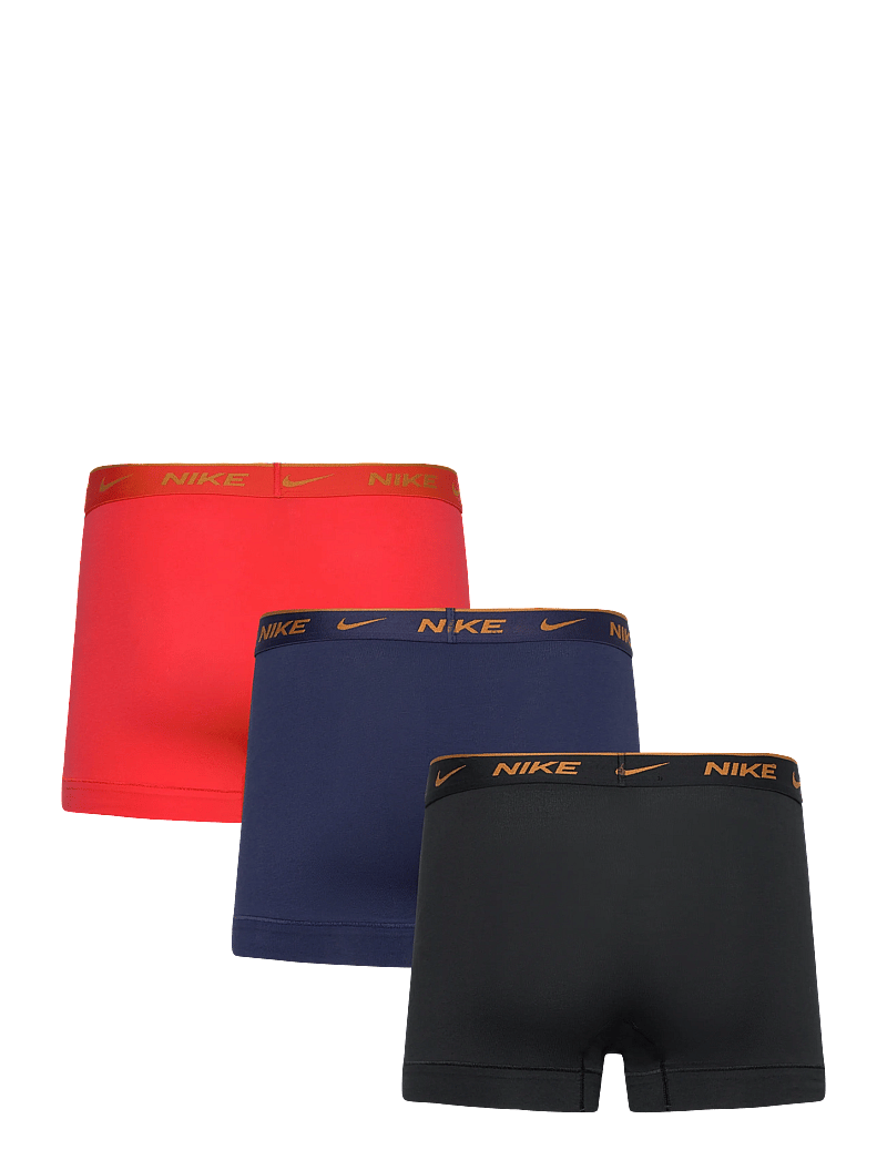 NIKE Underwear - TRUNK 3PK - boxer briefs - light crimson/ midnight navy/ black - 1