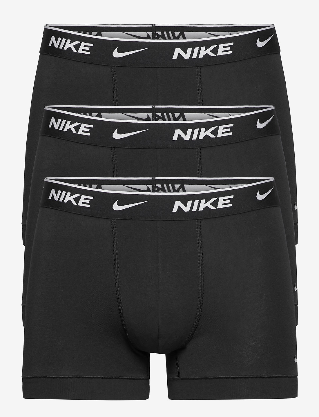 NIKE Underwear - TRUNK 3PK - bokseršorti - black/black/black - 0