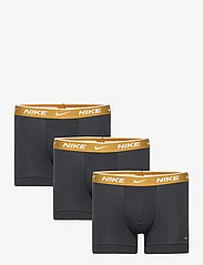 NIKE Underwear - TRUNK 3PK - madalaimad hinnad - black/buff gold wb - 0