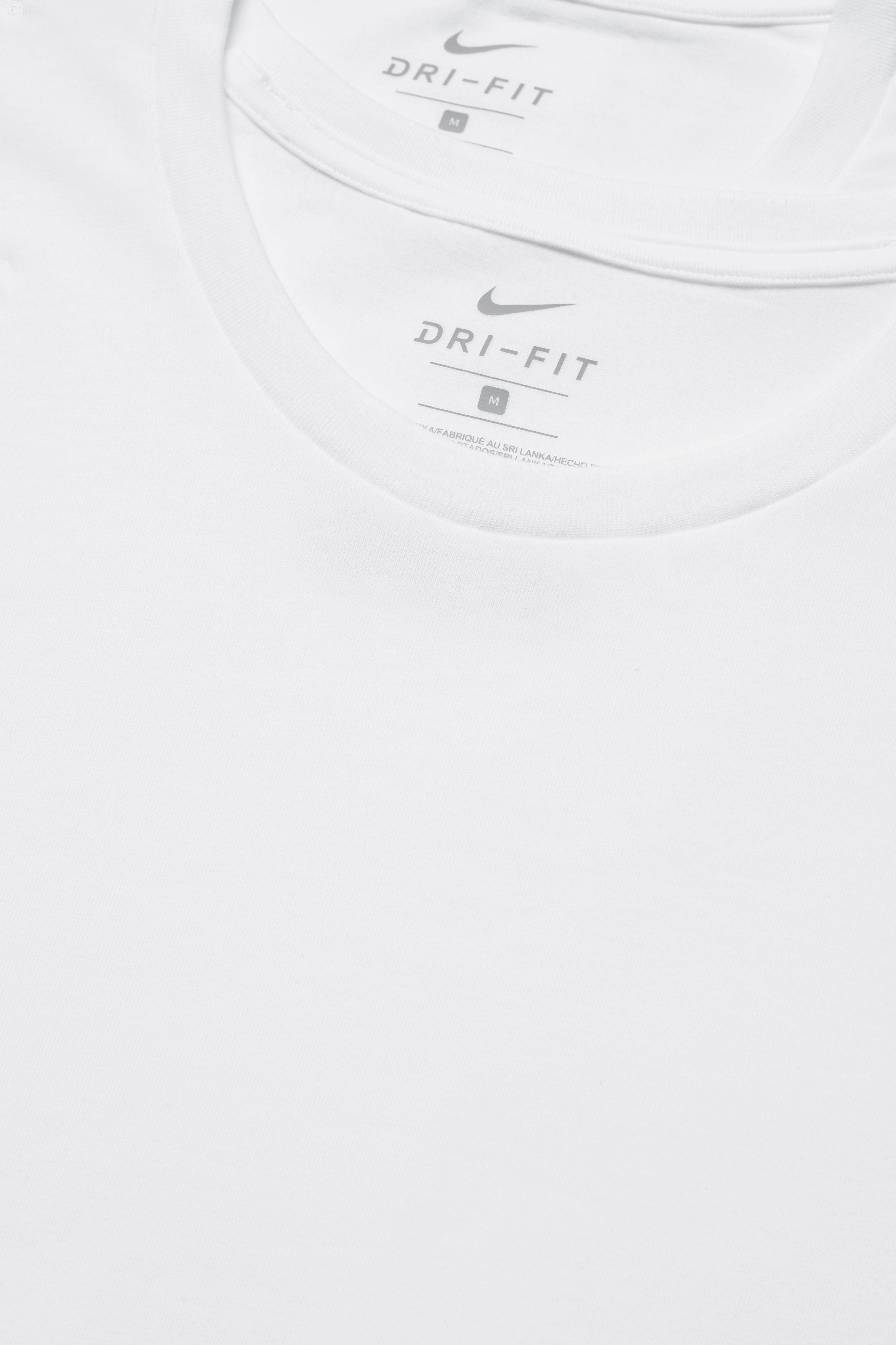 NIKE Underwear - S/S CREW NECK 2PK - white/white - 2