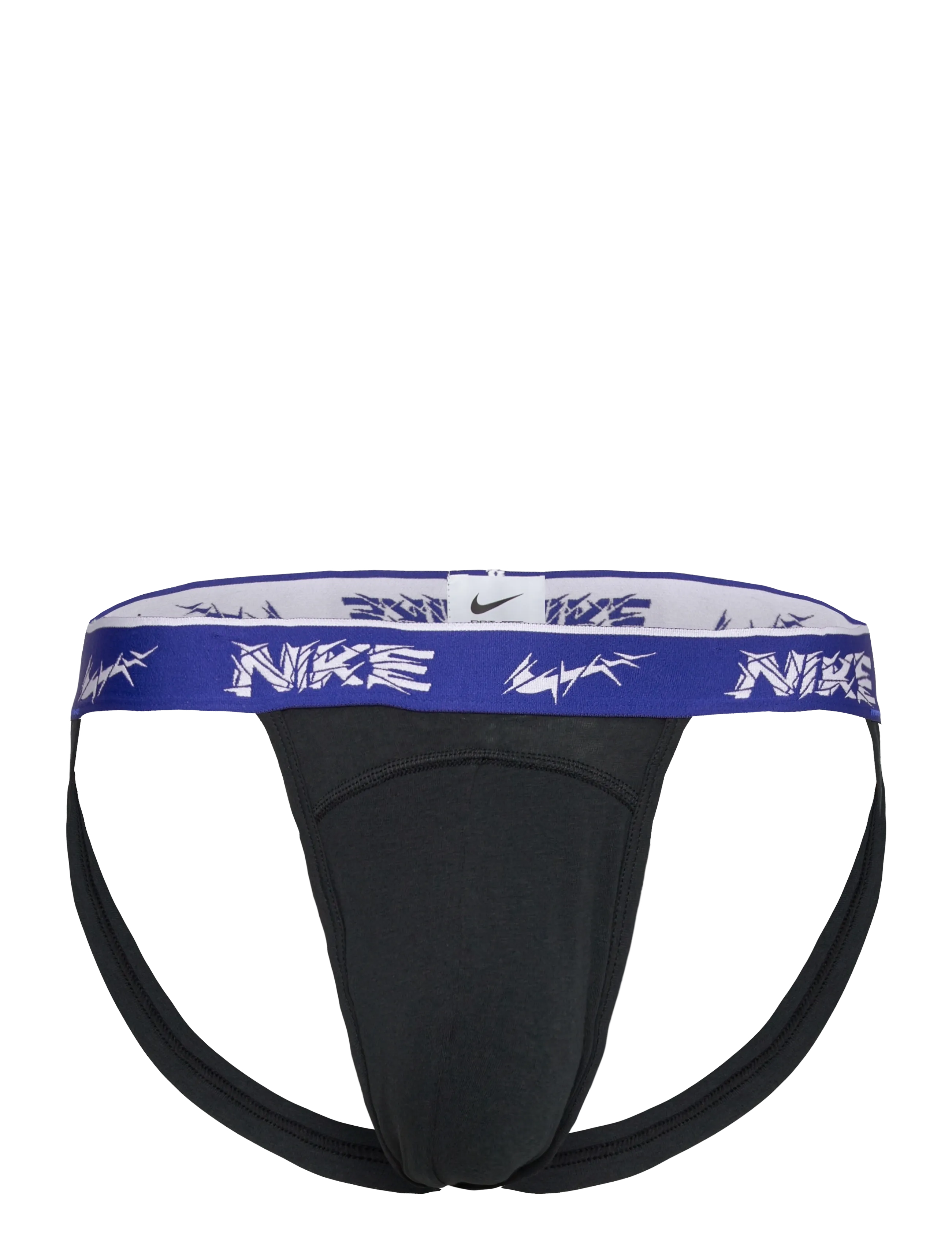 NIKE Underwear - JOCK STRAP 3PK - aluspesu ja sokid - blk evrgrn a/dp ngt/anthr shttrd wb - 2