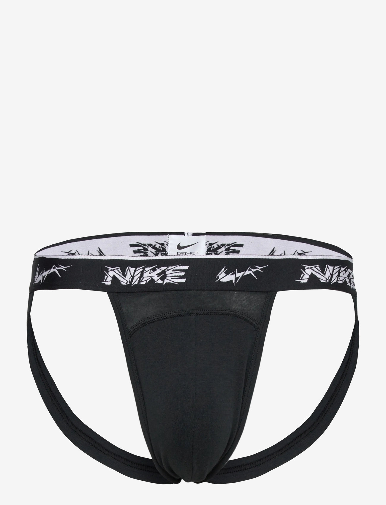 NIKE Underwear - JOCK STRAP 3PK - underwear - blk evrgrn a/dp ngt/anthr shttrd wb - 4