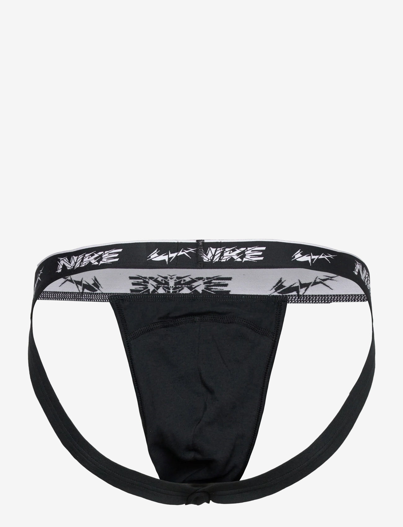 NIKE Underwear - JOCK STRAP 3PK - underwear - blk evrgrn a/dp ngt/anthr shttrd wb - 5