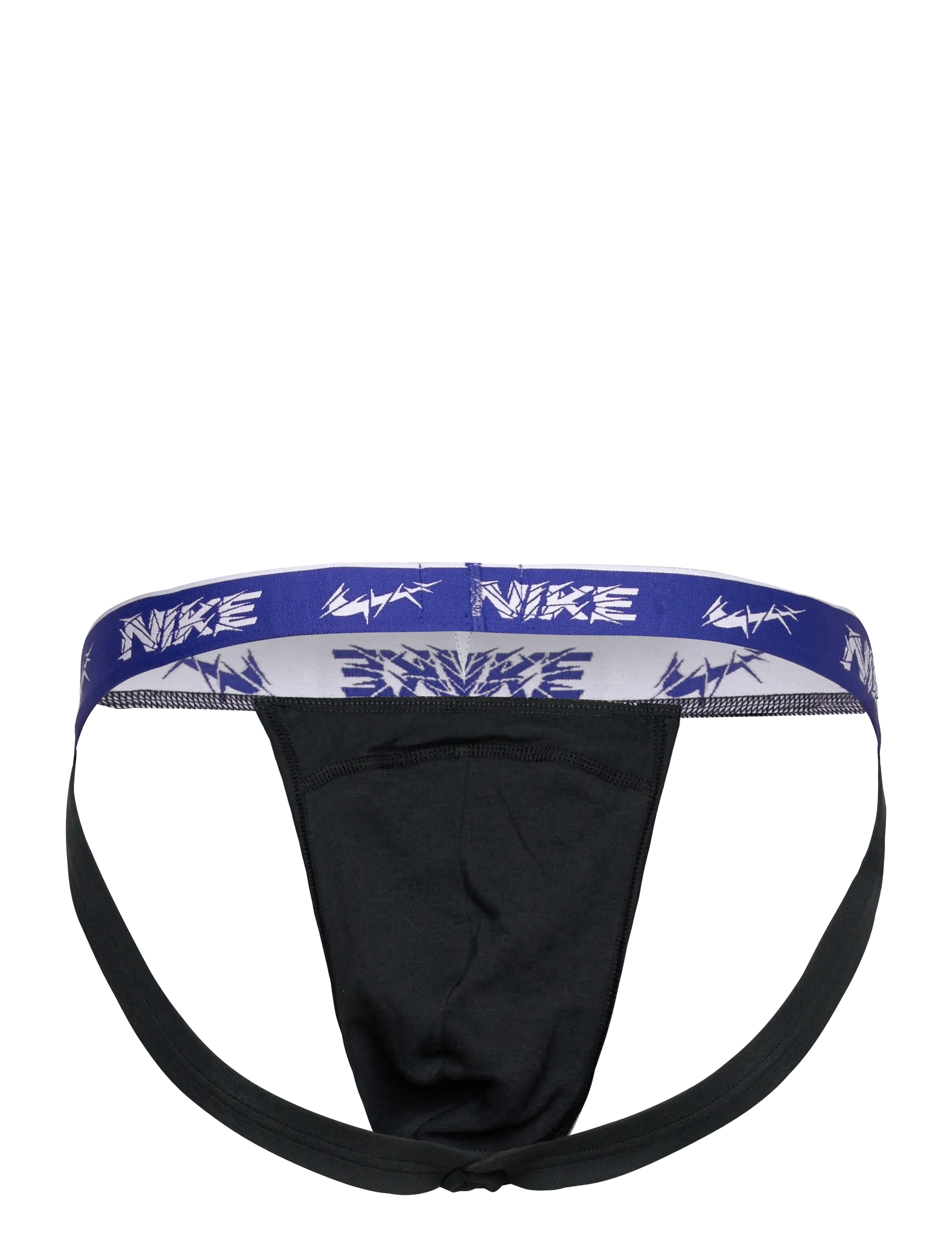 NIKE Underwear - JOCK STRAP 3PK - aluspesu ja sokid - blk evrgrn a/dp ngt/anthr shttrd wb - 3