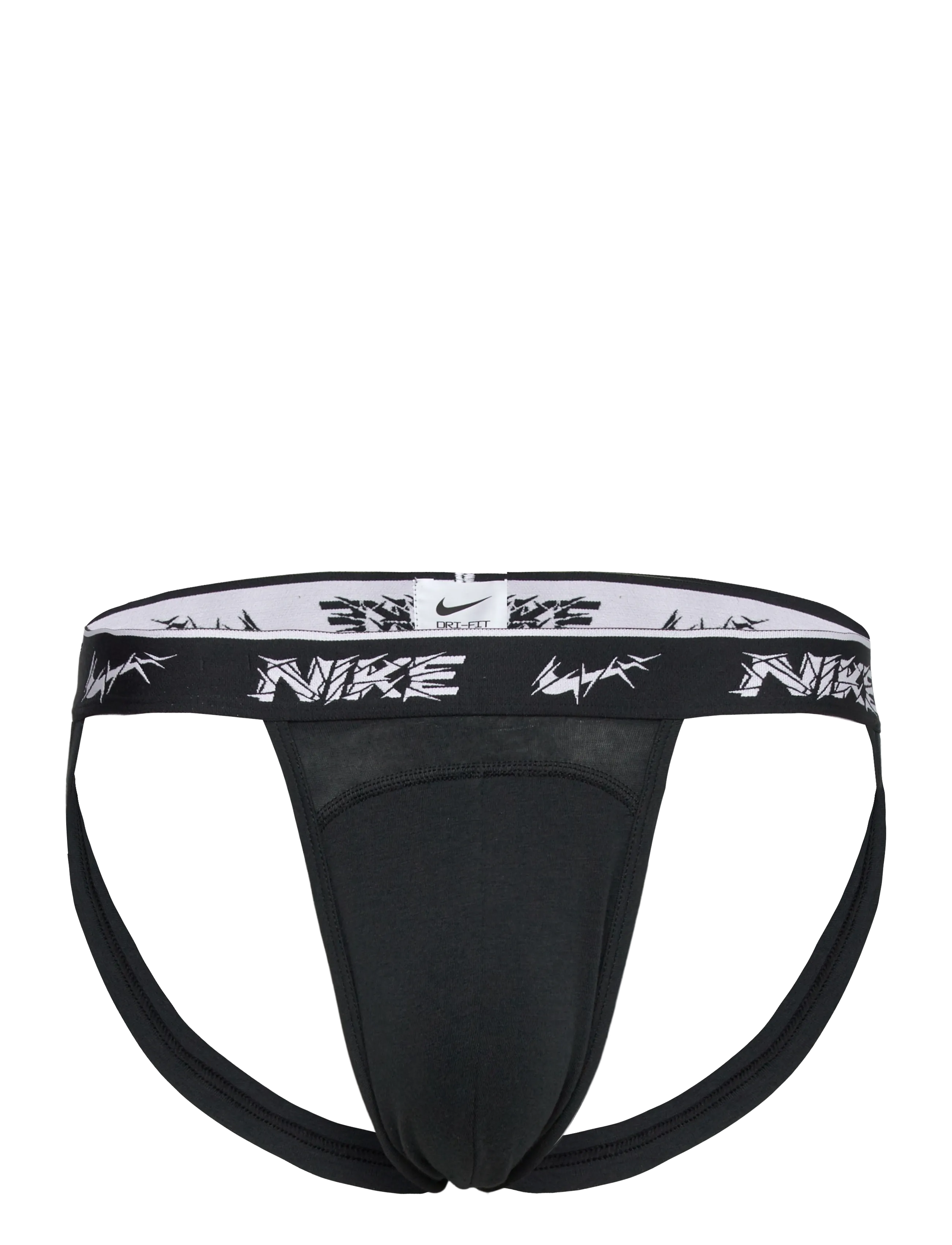 NIKE Underwear - JOCK STRAP 3PK - aluspesu ja sokid - blk evrgrn a/dp ngt/anthr shttrd wb - 4