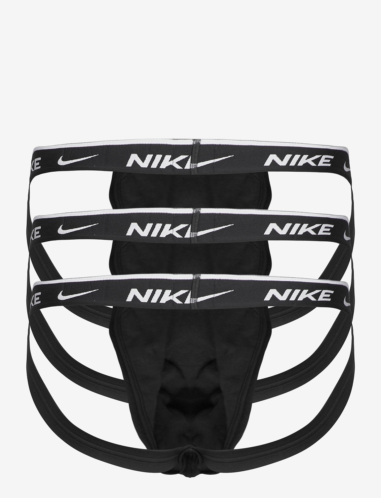 NIKE Underwear - JOCK STRAP 3PK - undertøj - black - 1