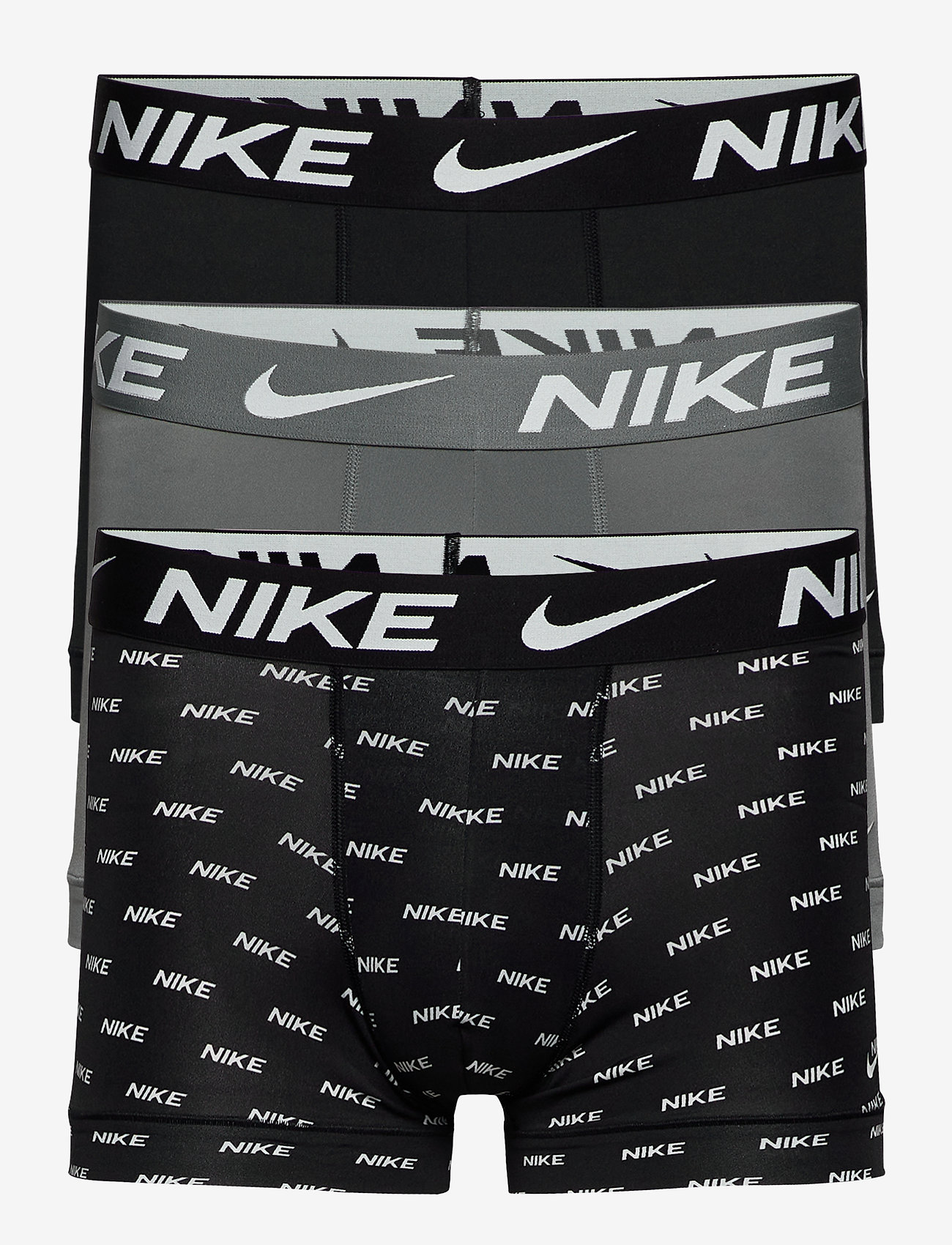 NIKE LOGO PRINT/COOL GREY/BLACK