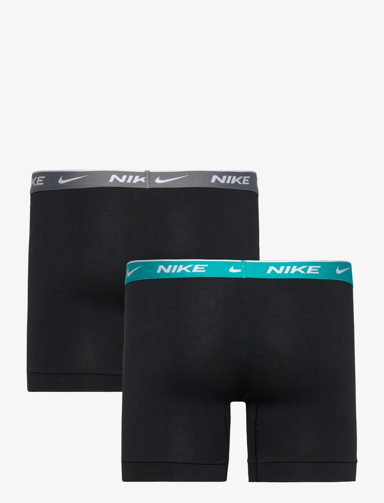 NIKE Underwear - BOXER BRIEF 2PK - zemākās cenas - black - dusty cactus/ cool grey wb - 1
