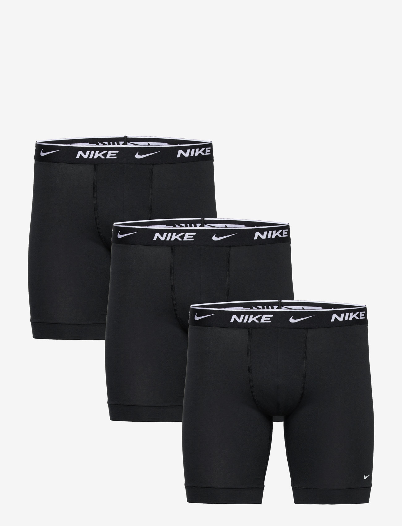 NIKE Underwear - EVERYDAY STRETCH LONG BOXER-3PK - boxer briefs - black - 0
