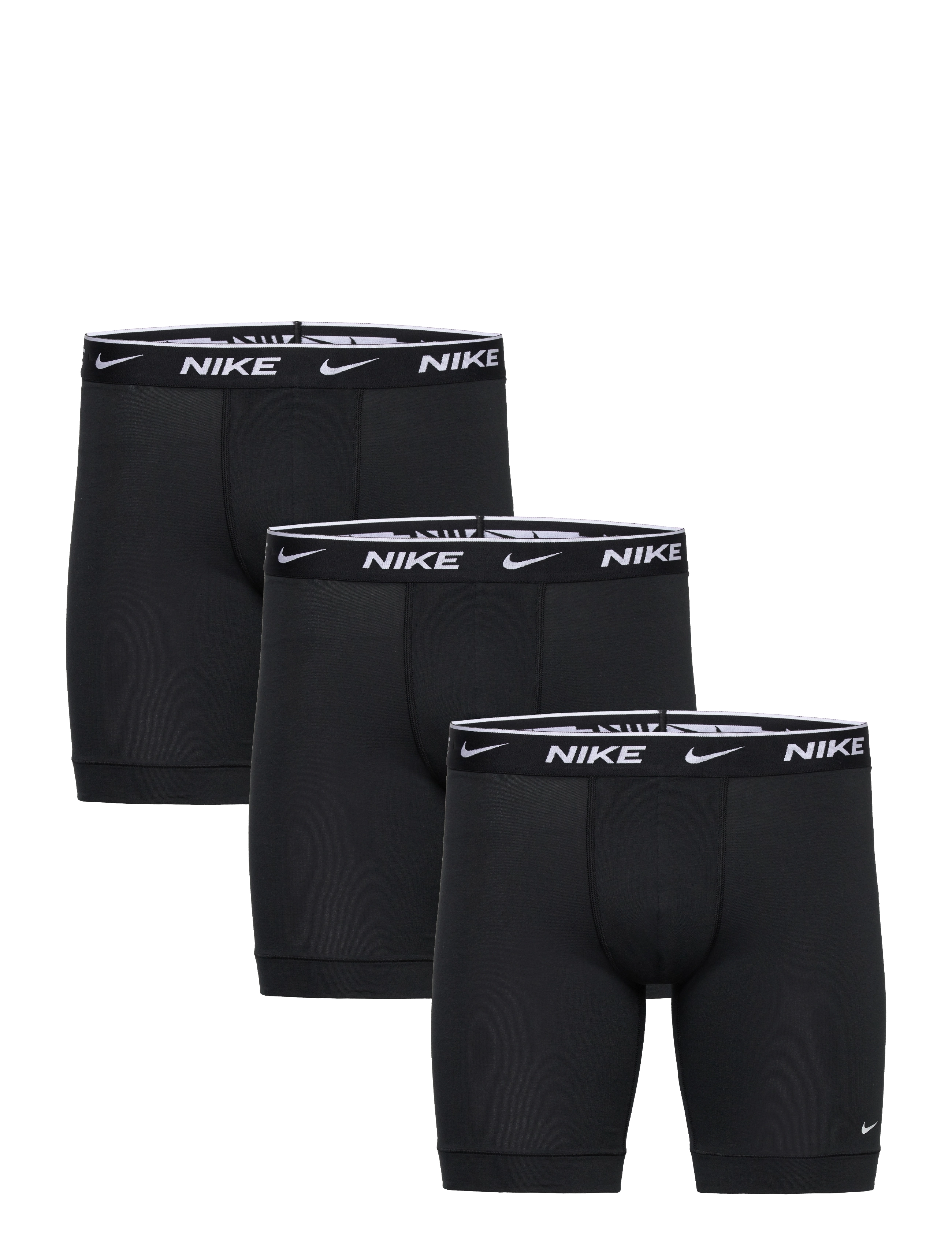 NIKE Underwear EVERYDAY STRETCH LONG BOXER-3PK - Boxershorts - BLACK / black