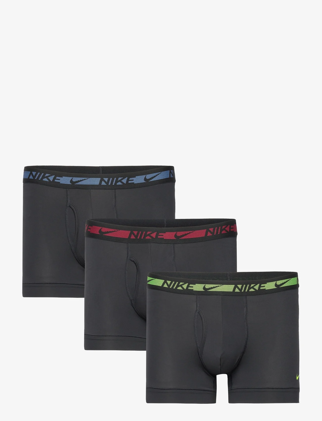 NIKE Underwear - TRUNK 3PK - zemākās cenas - black/volt wb/uni blu wb/uni red wb - 0