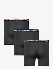 NIKE Underwear - BOXER BRIEF 3PK - zemākās cenas - blk/lsr fchs wb/pht blu wb/pear wb - 1