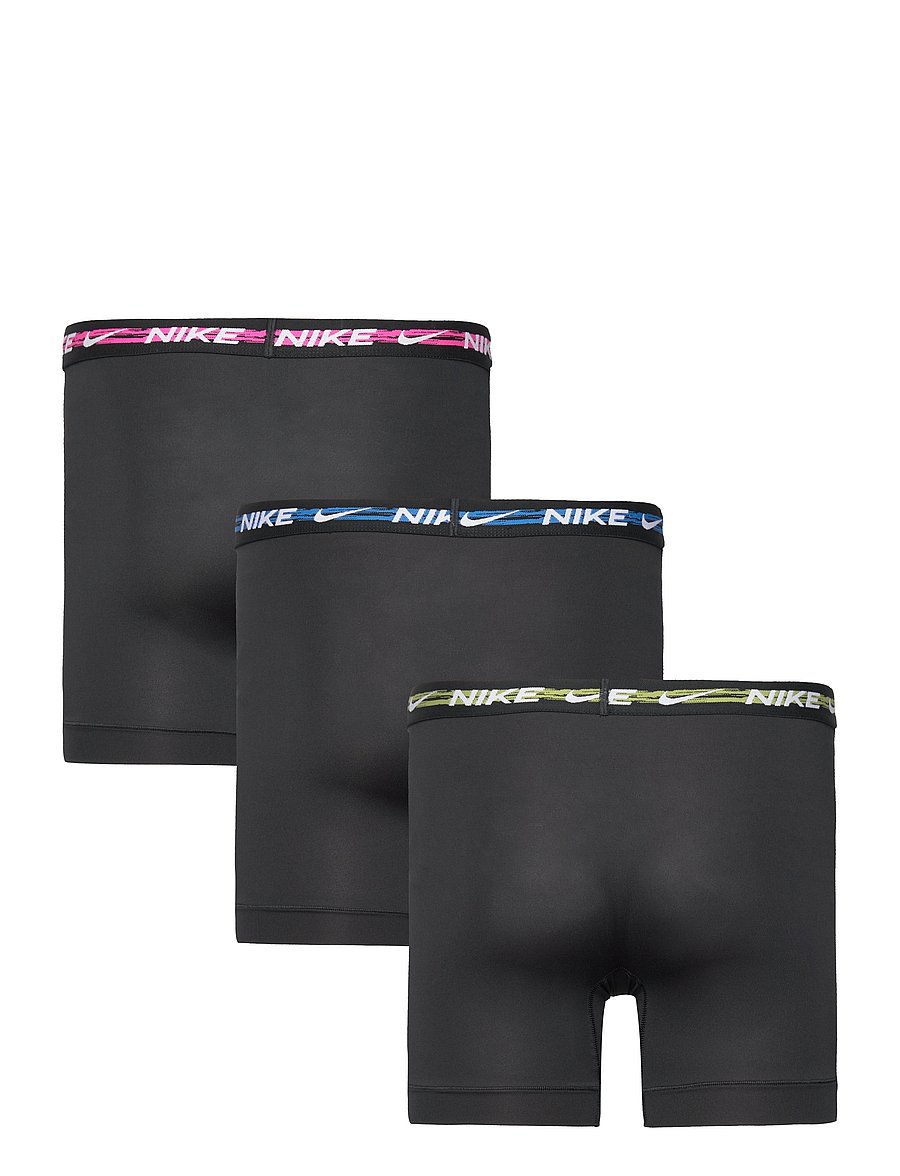 NIKE Underwear - BOXER BRIEF 3PK - blk/lsr fchs wb/pht blu wb/pear wb - 1