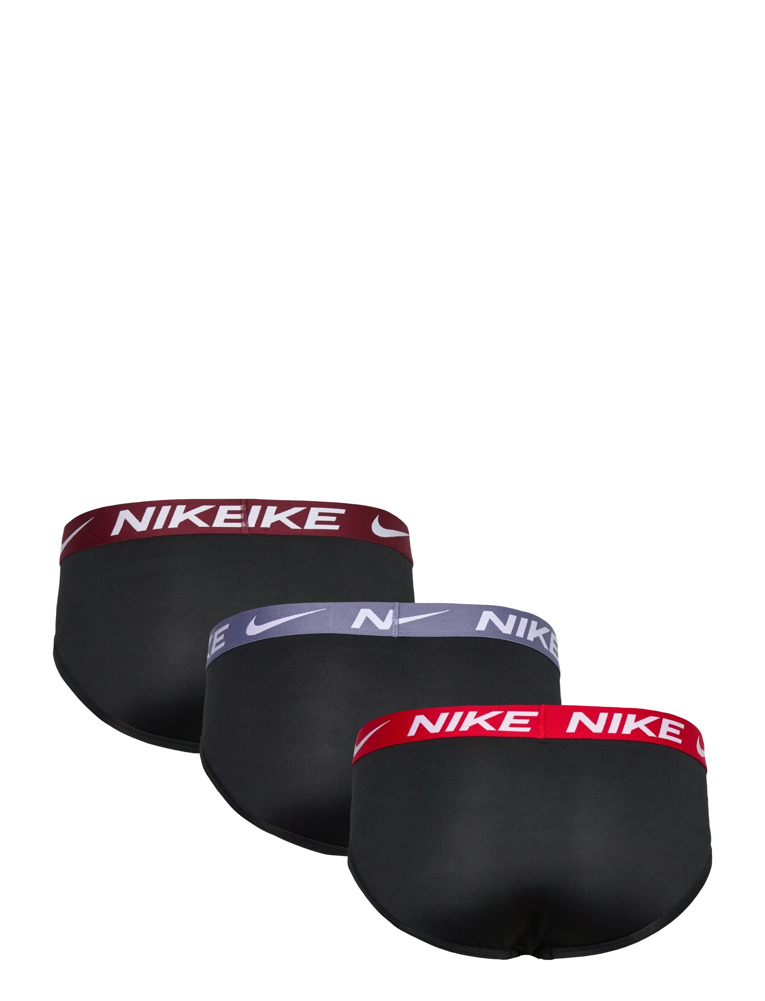 NIKE Underwear - HIP BRIEF 3PK - multipack underbukser - blk wrld indg/uni red/drk tm red wb - 1