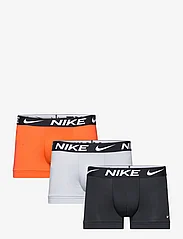 NIKE Underwear - TRUNK 3PK - zemākās cenas - team orange/wolf grey/ black - 0