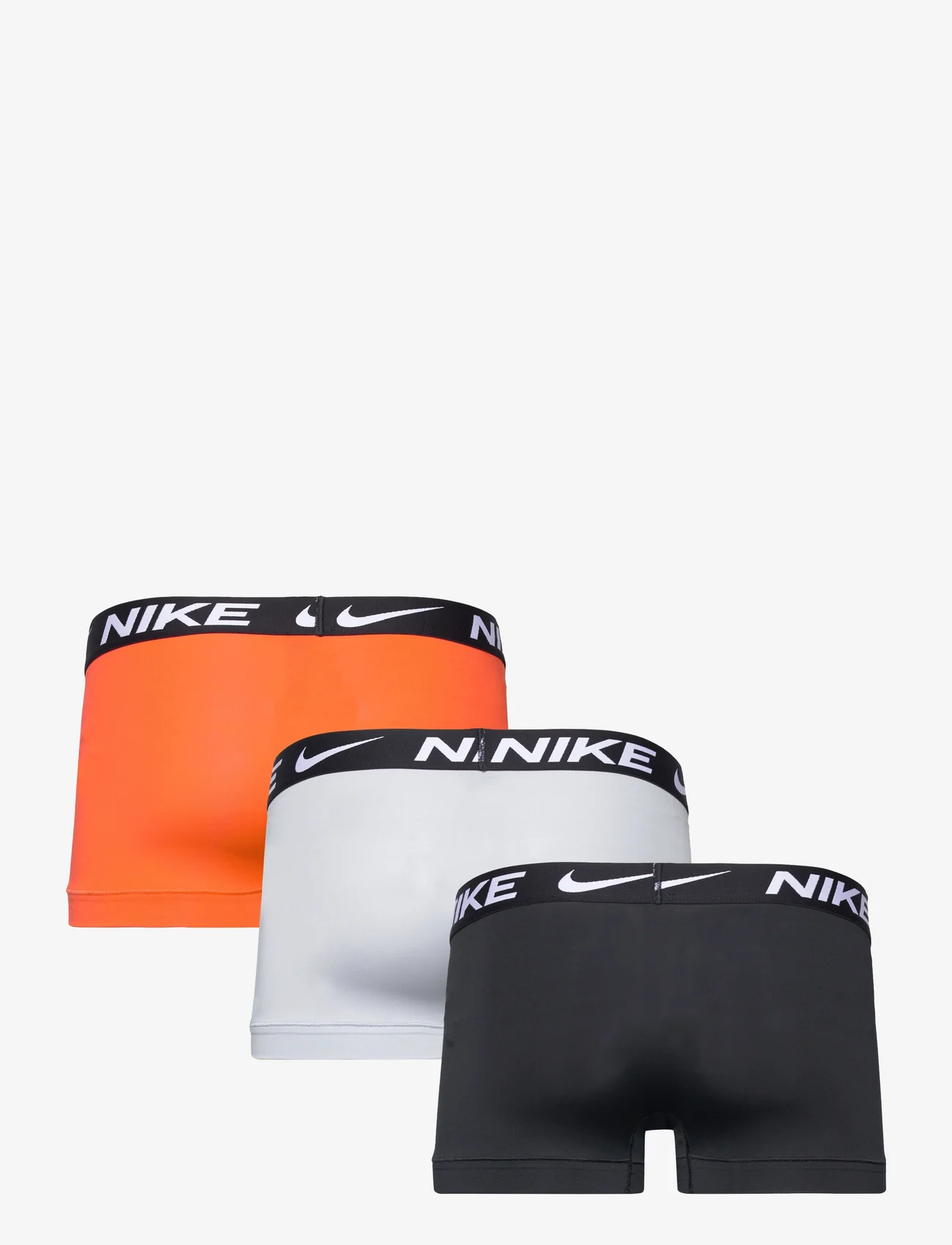 NIKE Underwear - TRUNK 3PK - zemākās cenas - team orange/wolf grey/ black - 1