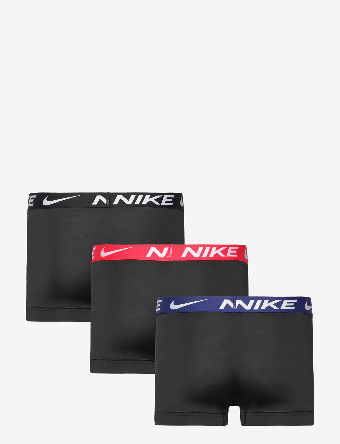 NIKE Underwear - TRUNK 3PK - zemākās cenas - blk/siren red wb/deep ryl wb/blk wb - 1