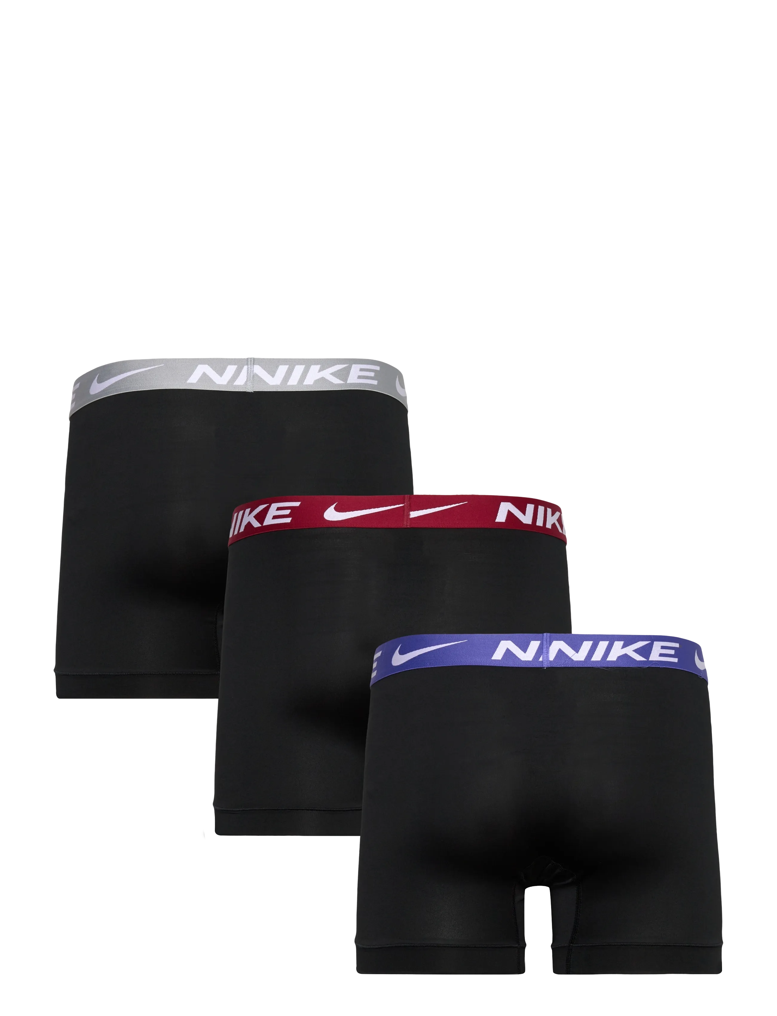 NIKE Underwear - BOXER BRIEF 3PK - boxershorts - black-sapphire wolf grey team crmsn - 1