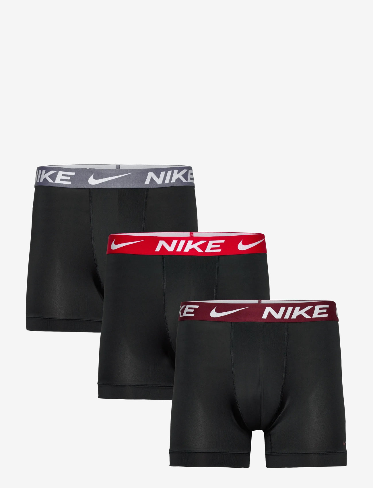 NIKE Underwear - BOXER BRIEF 3PK - multipack underbukser - blk wld indgo/uni red/drk tm red wb - 0