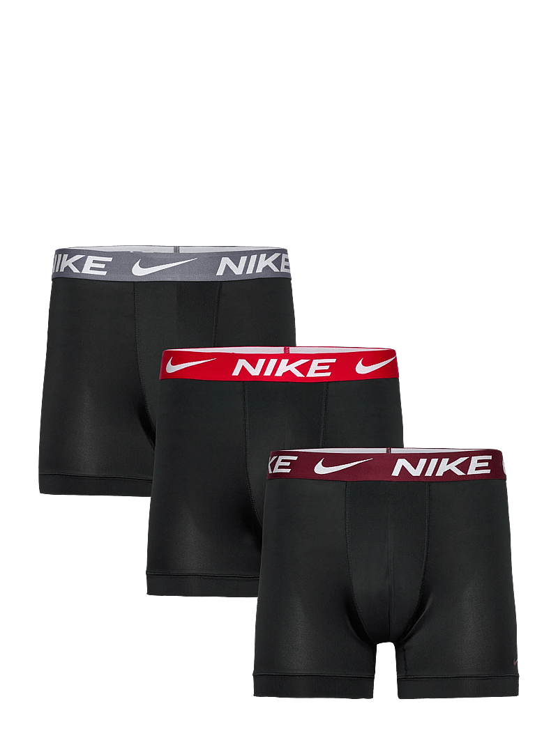 NIKE Underwear - BOXER BRIEF 3PK - alushousut monipakkauksessa - blk wld indgo/uni red/drk tm red wb - 0